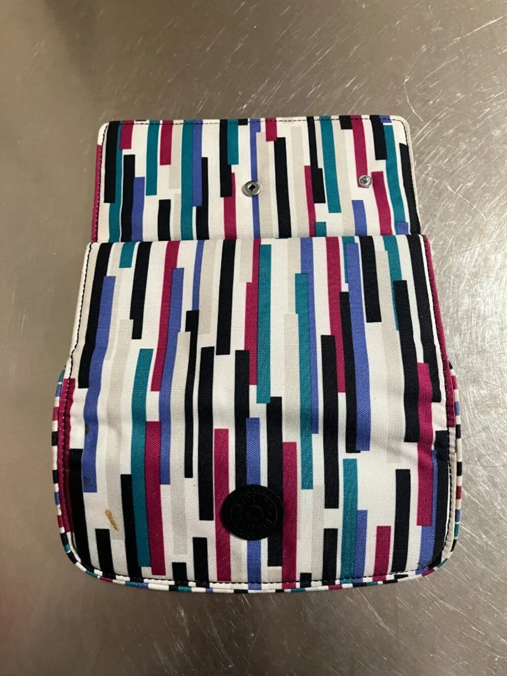 KIPLING Money Land Snap Wallet Wristlet Multicolor
